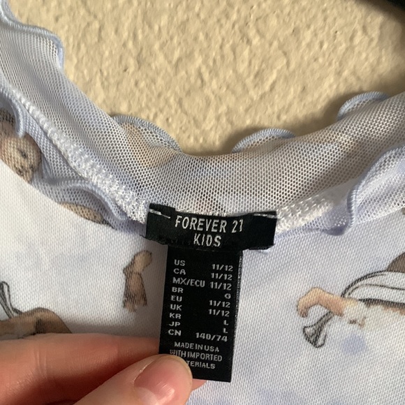 H&M girls cherub top - Picture 4 of 6